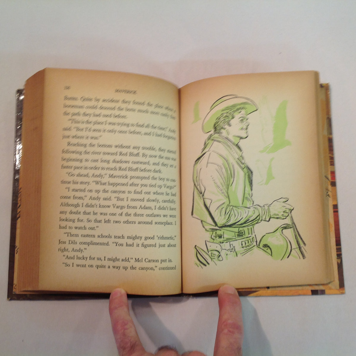Vintage 1959 Hardcover Warner Bros Maverick Authorized Edition Charles Coombs Alexander Toth Illustrations