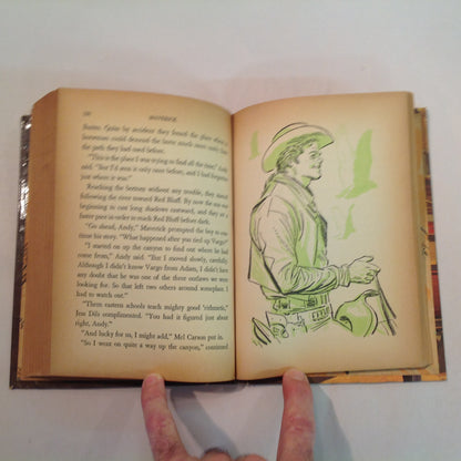 Vintage 1959 Hardcover Warner Bros Maverick Authorized Edition Charles Coombs Alexander Toth Illustrations