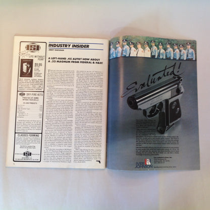 Vintage May/Jun 1984 American Handgunner Magazine IHMSA Matches Test Reports Stopping Power Revolver Vs African Game