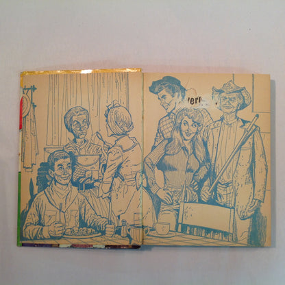 Vintage 1963 Hardcover The Beverly Hillbillies: The Saga of Wildcat Creek Doris Schroeder Illustrated TV Tie-In