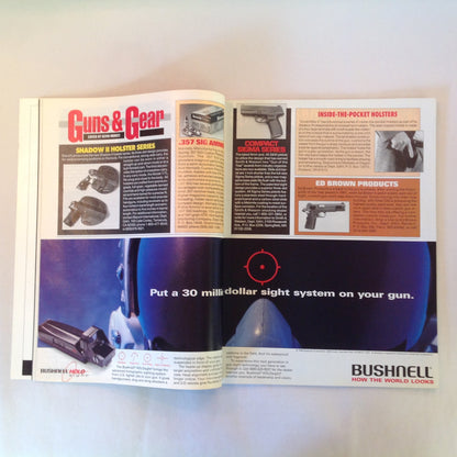 Vintage Apr 1996 Handguns Magazine Latest Smith & Wesson Magnums Concealed Carry .357 Magnum FBI .357 SIG Combat Training