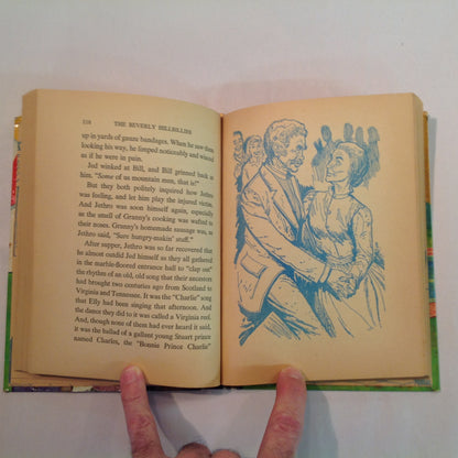 Vintage 1963 Hardcover The Beverly Hillbillies: The Saga of Wildcat Creek Doris Schroeder Illustrated TV Tie-In