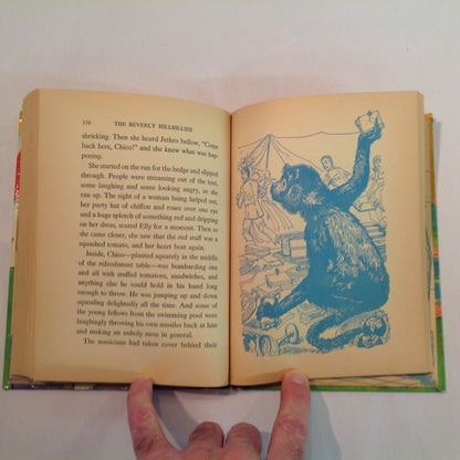 Vintage 1963 Hardcover The Beverly Hillbillies: The Saga of Wildcat Creek Doris Schroeder Illustrated TV Tie-In