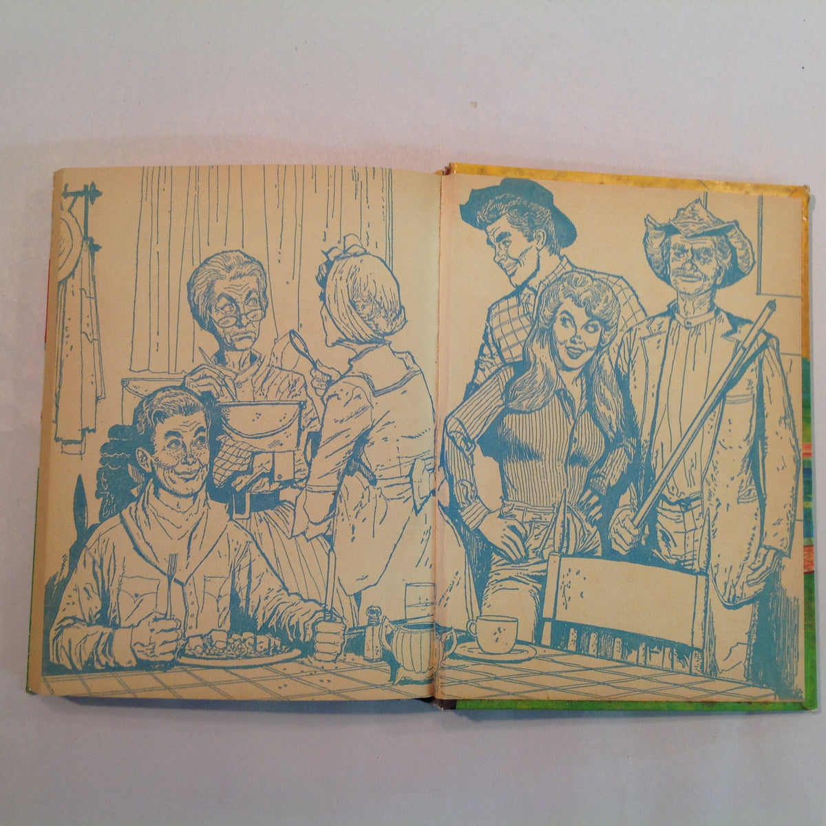 Vintage 1963 Hardcover The Beverly Hillbillies: The Saga of Wildcat Creek Doris Schroeder Illustrated TV Tie-In