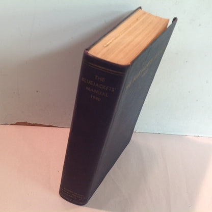 Vintage 1940 The Bluejackets' Manual US Navy Guide Book Tenth Edition