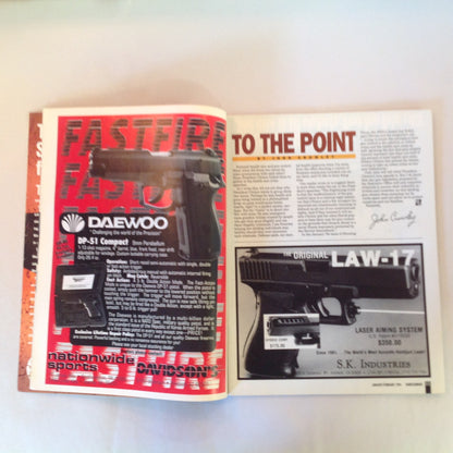 Vintage Jan/Feb 1994 Hand Gunning Magazine Taurus & Beretta  Reloading Special Barrel Life