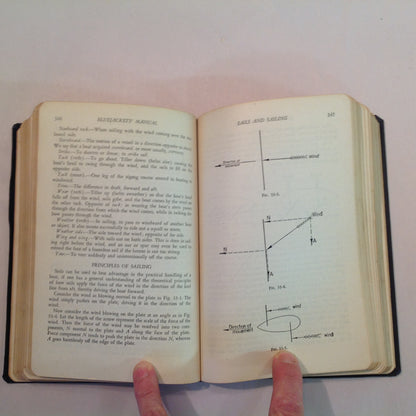Vintage 1940 The Bluejackets' Manual US Navy Guide Book Tenth Edition