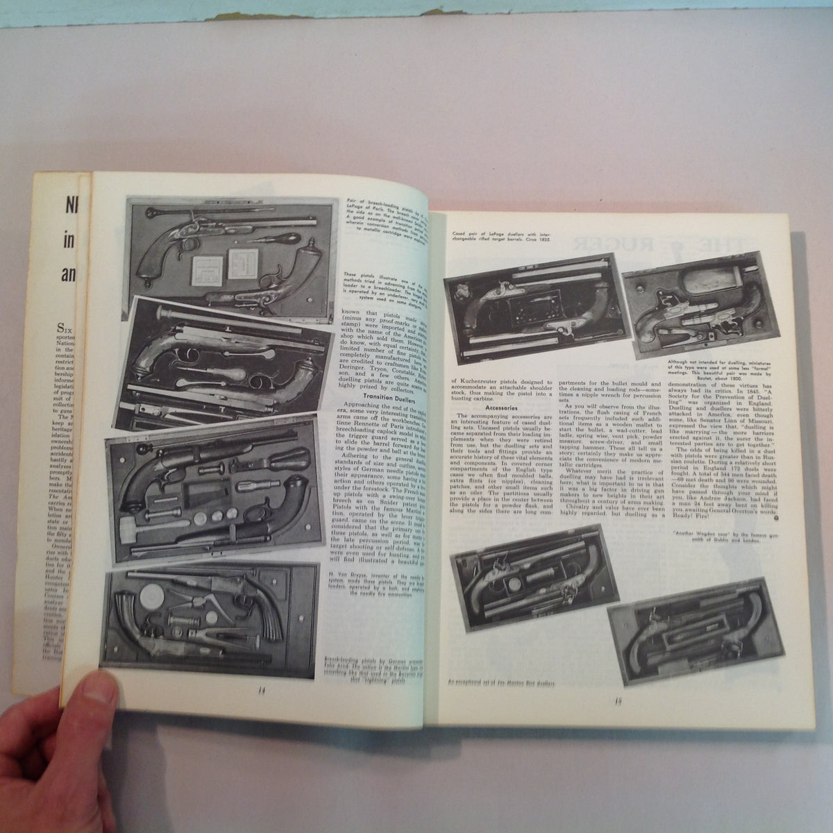Vintage 1965 Trade Paperback Gun Digest 19th Anniversary De Luxe Edition Shooter's Encyclopedia