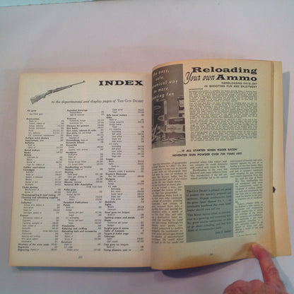 Vintage 1965 Trade Paperback Gun Digest 19th Anniversary De Luxe Edition Shooter's Encyclopedia