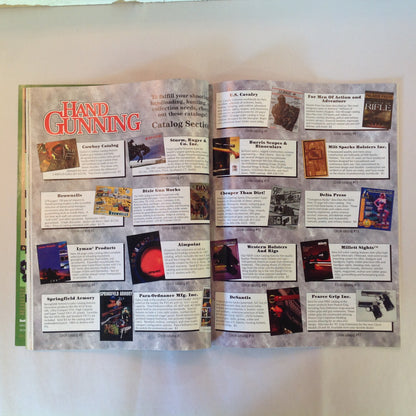 Vintage Nov/Dec 1997 Hand Gunning Magazine H&K New Compacts Hot Nine Recoil Proof Scope Mount
