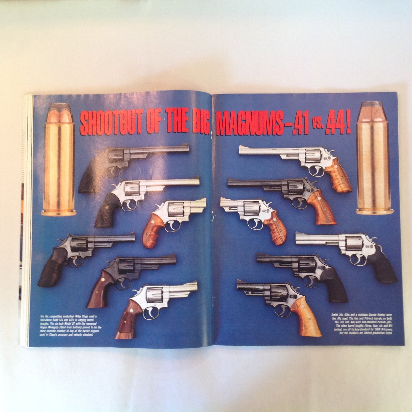 Vintage Jul 1989 Petersen's Handguns Magazine Guns In Review .45 Combat Autos Springfield 1911-A1