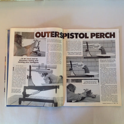 Vintage Jul 1989 Petersen's Handguns Magazine Guns In Review .45 Combat Autos Springfield 1911-A1
