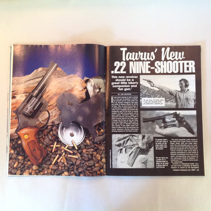 Vintage Jul 1989 Petersen's Handguns Magazine Guns In Review .45 Combat Autos Springfield 1911-A1