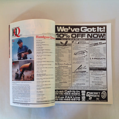 Vintage Nov/Dec 1991 Shooting Times Handgun Quarterly Who's Killing the .41 Magnum