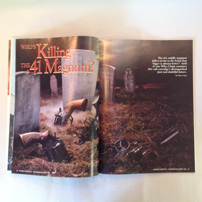 Vintage Nov/Dec 1991 Shooting Times Handgun Quarterly Who's Killing the .41 Magnum