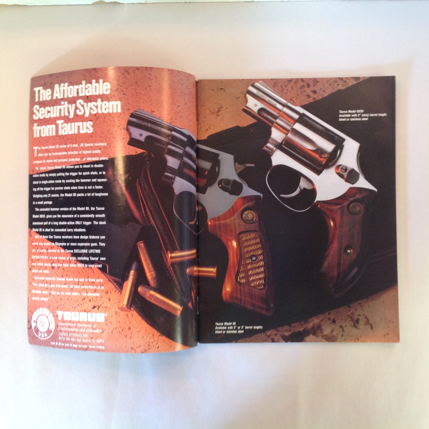 Vintage Sep/Oct 1993 Hand Gunning Magazine Ultimate .44 50 .45-70 Loads For Big Game Gear For Deer Hunting
