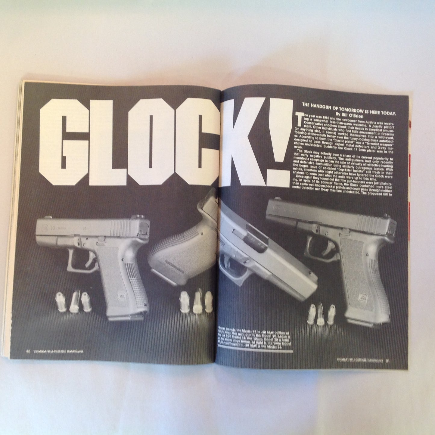 Vintage Combat/Self-Defense Handguns Magic Manstoppers .45 Colt 9mm Autos