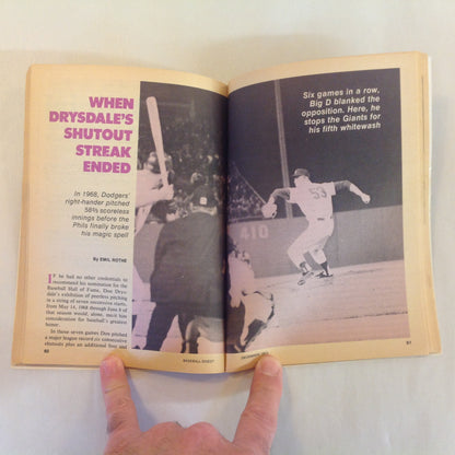 Vintage December 1973 Baseball Digest Magazine 1973 Player of the Year