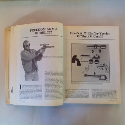Vintage 1992 Trade Paperback Handguns '92 4th Edition Jack Lewis