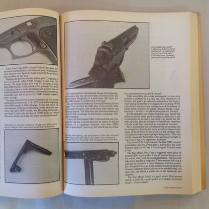 Vintage 1992 Trade Paperback Handguns '92 4th Edition Jack Lewis