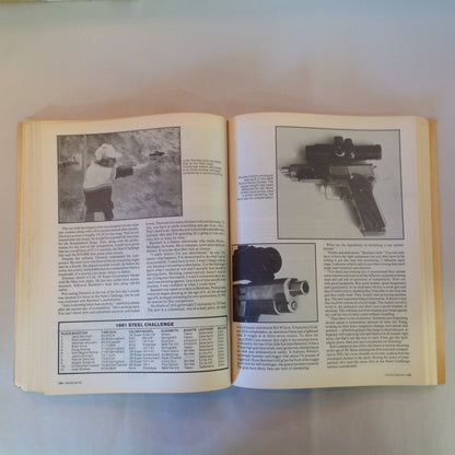 Vintage 1992 Trade Paperback Handguns '92 4th Edition Jack Lewis