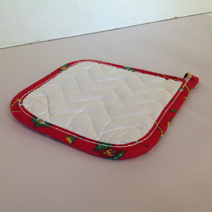 Vtg The Dodge Boys Pot Holder Hot Pad Van Dyke Dodge NOS Unused Red Detroit MI