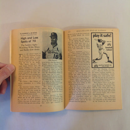 Vintage February 1971 Baseball Digest Magazine A Pennant in '71 For the Golden West?