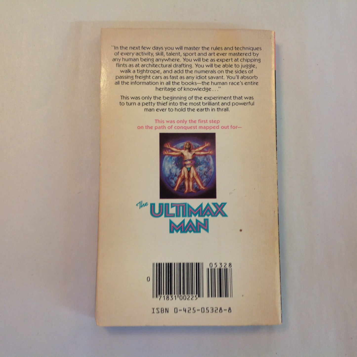 Vintage 1982 Mass Market Paperback The Ultimax Man Keith Laumer