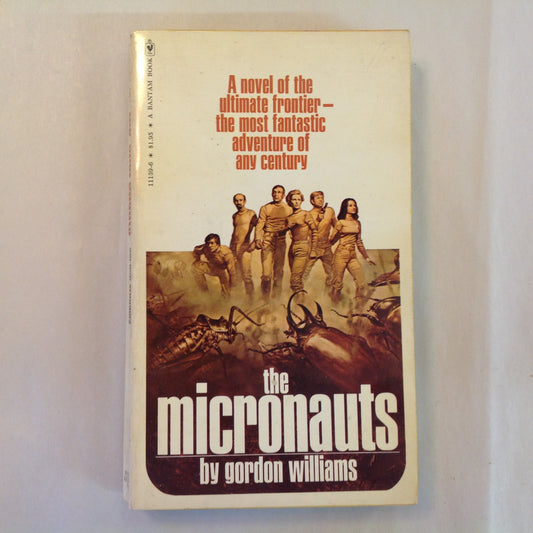 Vintage 1977 Mass Market Paperback The Micronauts Gordon Williams