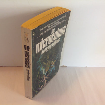 Vintage 1979 Mass Market Paperback The Microcolony Gordon Williams