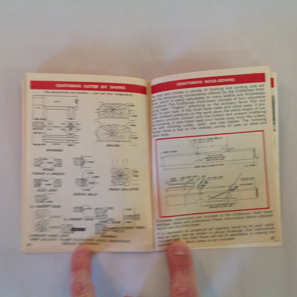 Vintage 1975 Sears Craftsman Handbook of Circular Saw Blade &Power Tool Accessories