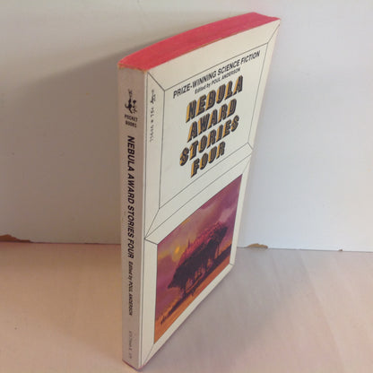 Vintage 1971 Mass Market Paperback Nebula Award Stories Four Poul Anderson, Ed