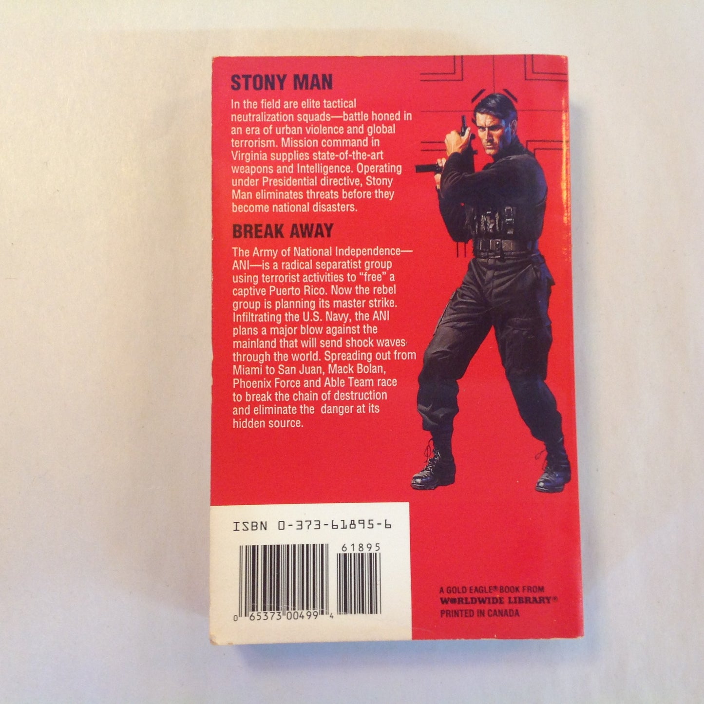 Vintage 1994 Don Pendleton's Mack Bolan: Stony Man: Target American