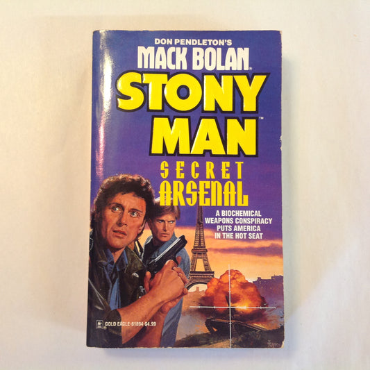 Vintage 1994 Mass Market Paperback Don Pendleton's Mack Bolan: Stony Man: Secret Arsenal