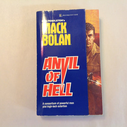 Vintage 1988 Mass Market Paperback Don Pendleton's Mack Bolan: Anvil of Hell