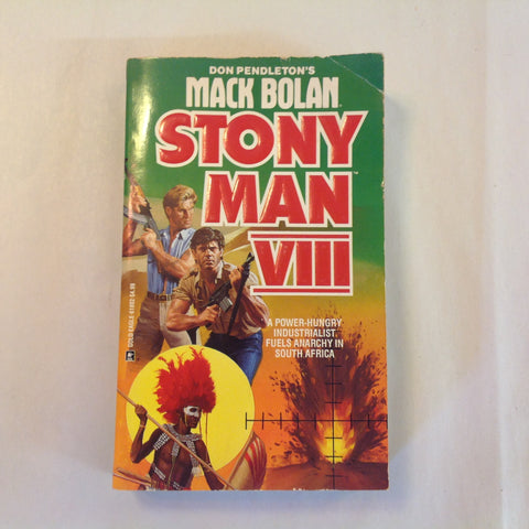 Vintage 1993 Mass Market Paperback Don Pendleton's Mack Bolan: Stony Man VIII