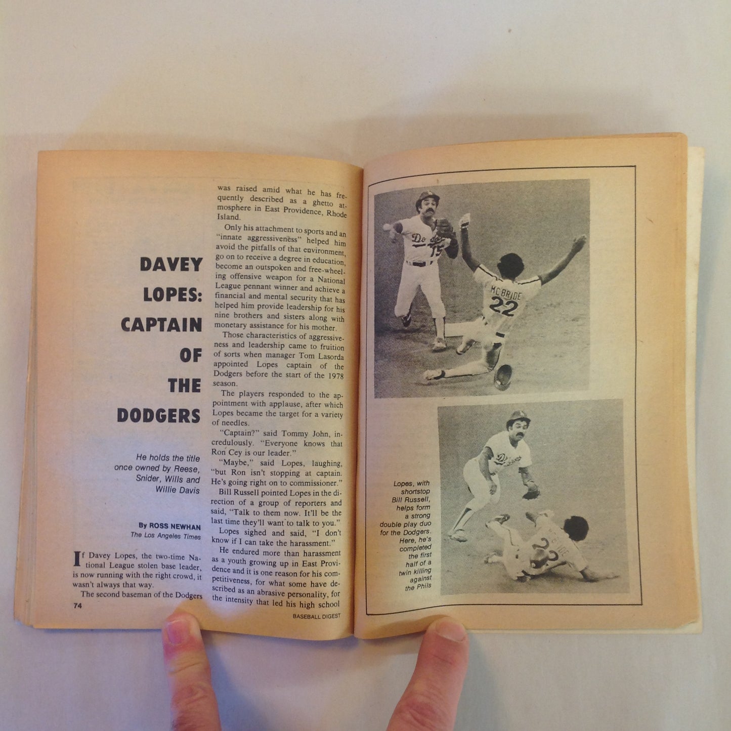 Vintage Jun 1978 Baseball Digest Magazine Garry Templeton: The Cards' Talented Shortstop