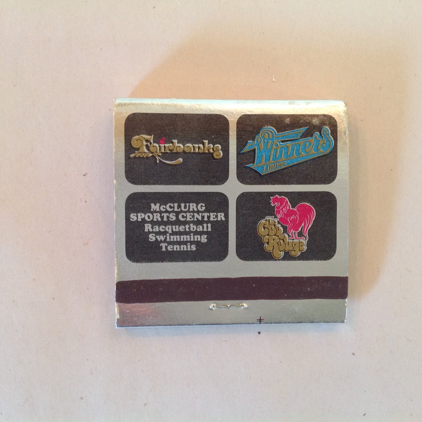 Vintage Souvenir Matchbook Holiday Inn Chicago City Centre Fairbanks Winners IL