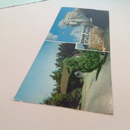 Vintage Souvenir Elongated Postcard Caprie Motor-IN Glen Mills Delaware Co PA