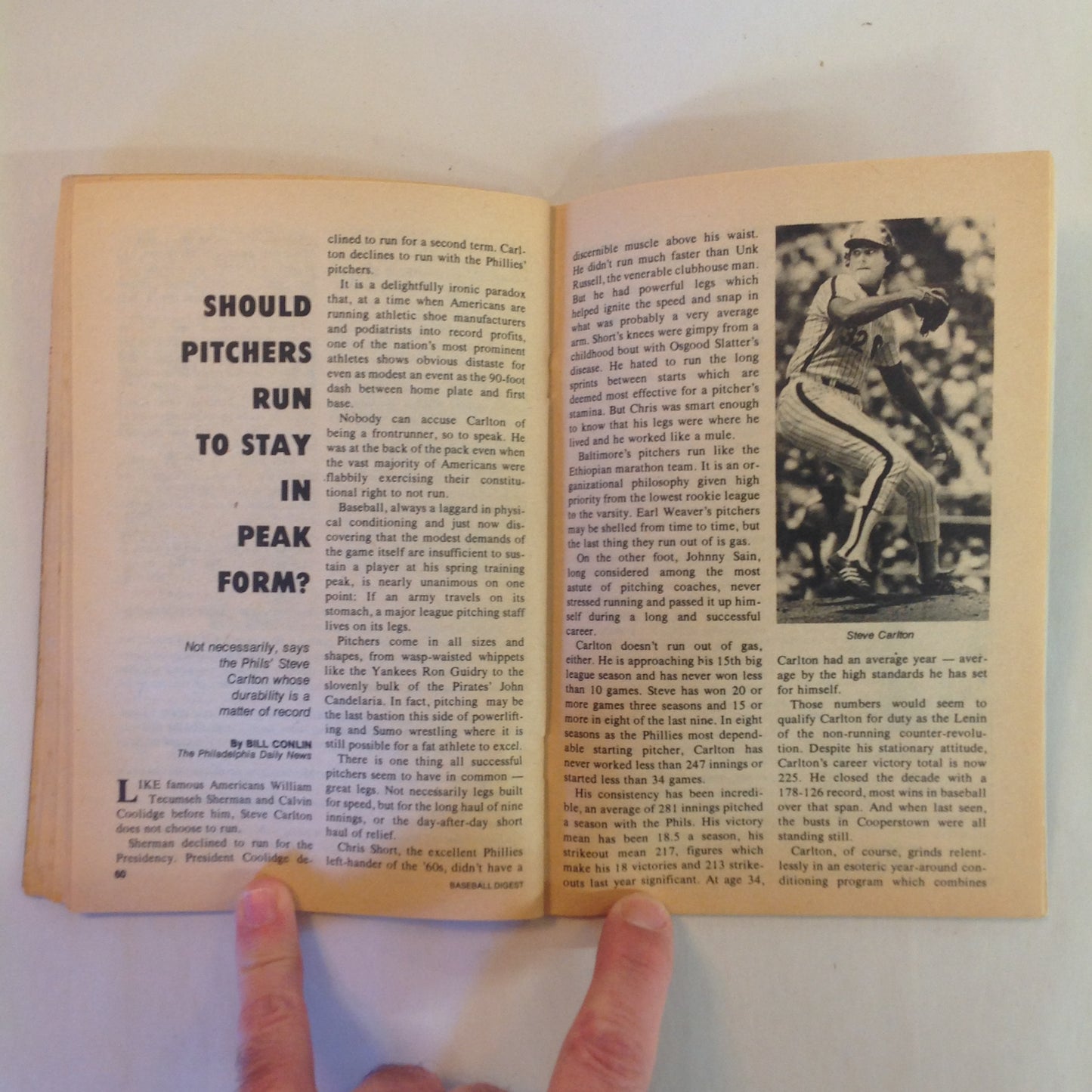 Vintage Mar 1980 Baseball Digest Magazine Gary Carter: Best Young Catcher in the National League