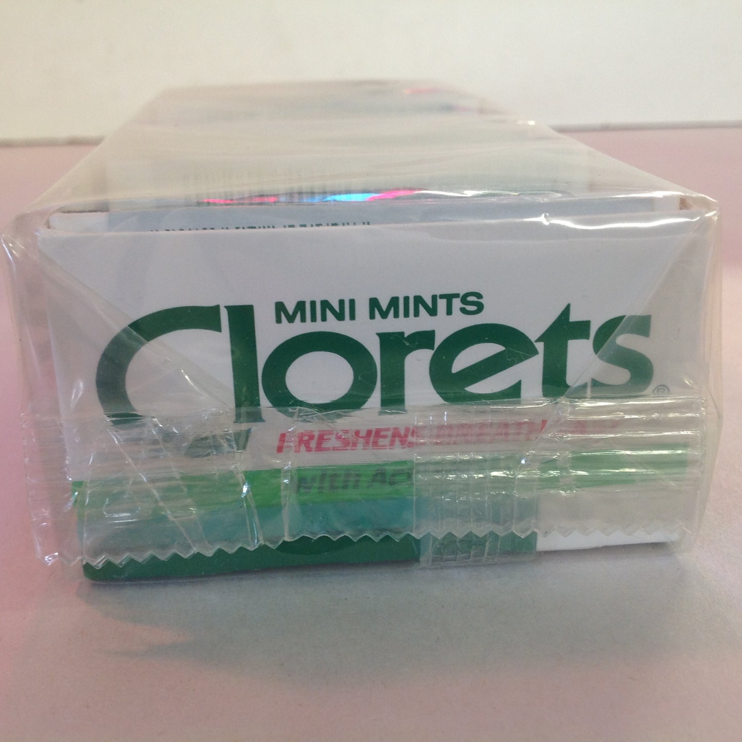 Vintage 1990 NOS Clorets with Actizol Mini Mints Pack of 12 Boxes Unopened
