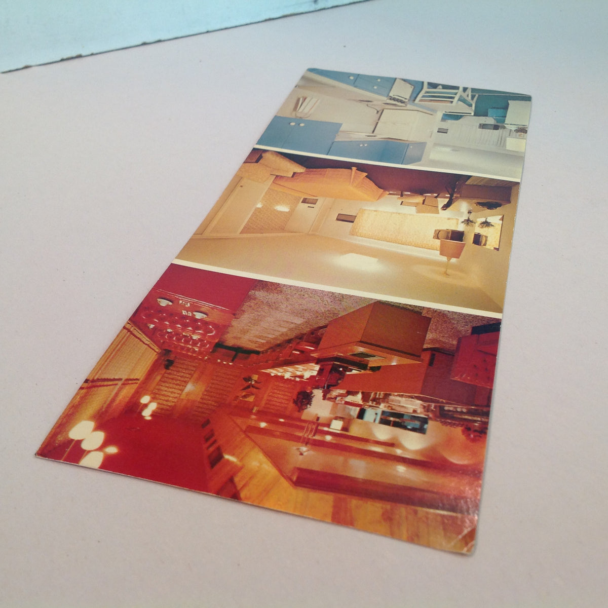 Vintage Souvenir Elongated Postcard Nutel Motel Apartments Los Angeles CA Rooms