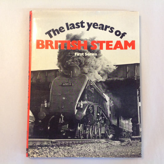 Vintage 1976 Pictorial Hardcover The Last Years of British Steam Ian Allan