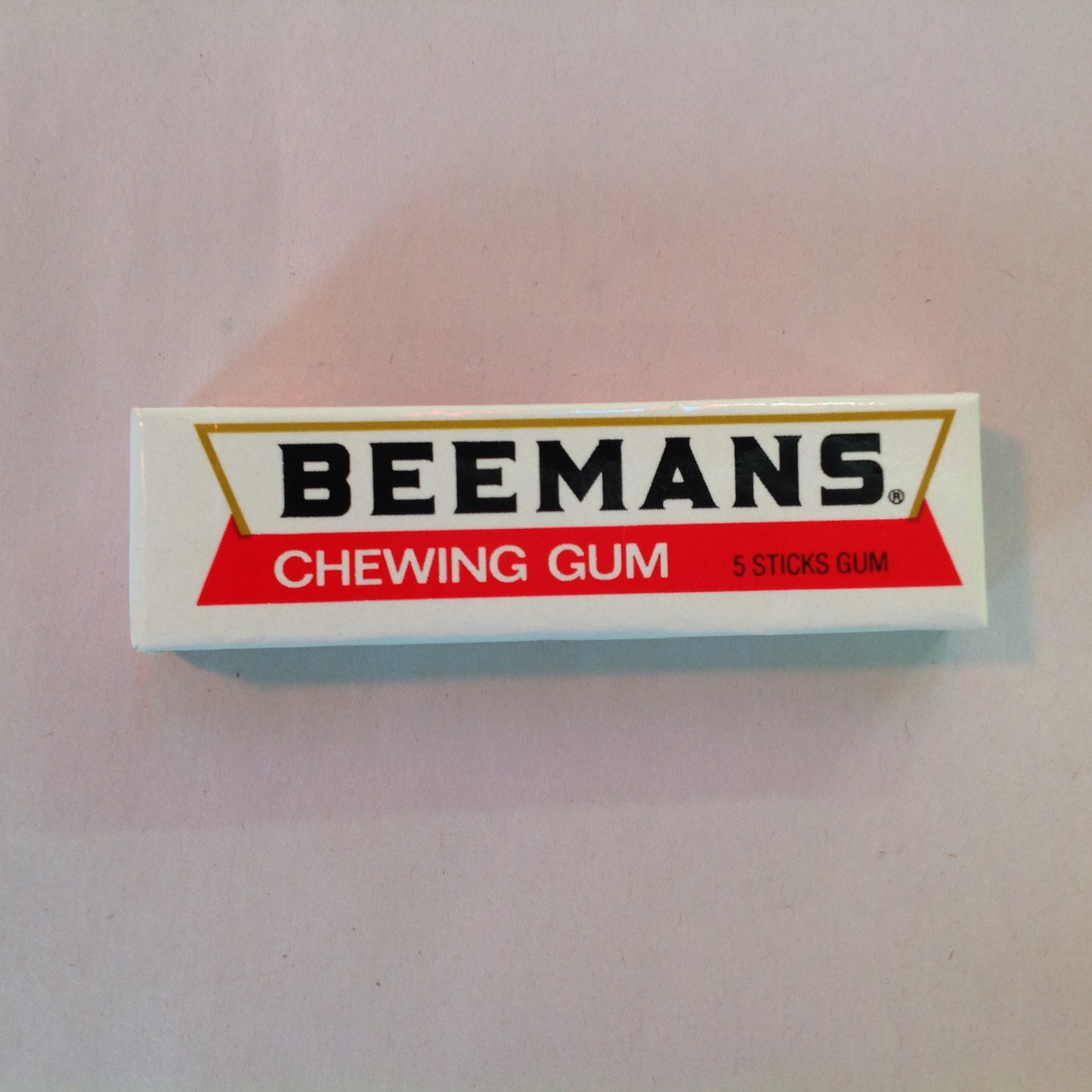 Vintage 1990 NOS Beemans Chewing Gum Individual Packet