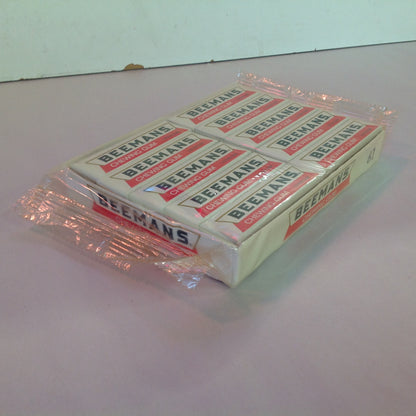 Vintage 1990's NOS Beeman Chewing Gum 20-Pack Box Unopened