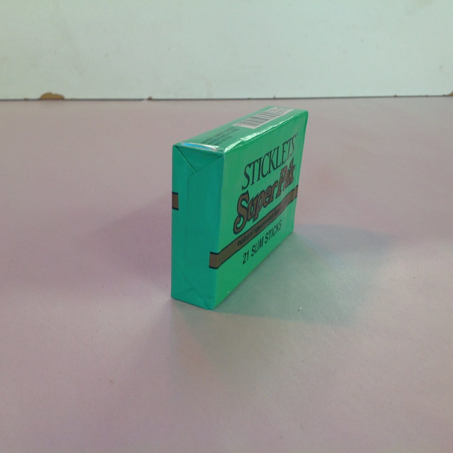 Vintage 1990's NOS Sticklets Super-Pak 21 Slim Stick Package Chewing Gum