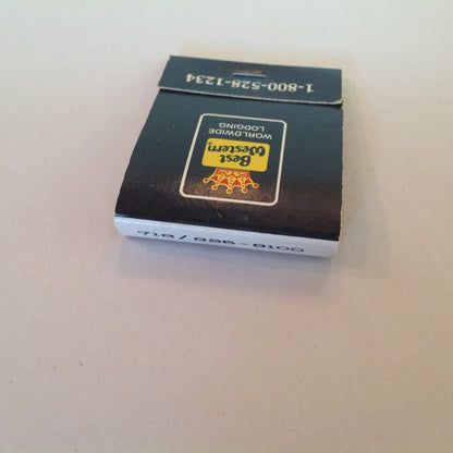 Vintage Souvenir Matchbook Best Western The Regency Buffalo New York Thruway