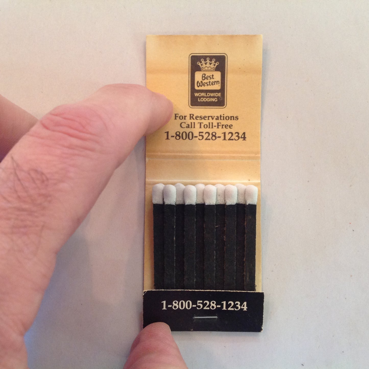 Vintage Souvenir Matchbook Best Western The Regency Buffalo New York Thruway