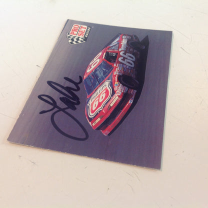 Vtg 1991 Pro Set Racing Signed Card Lake Speed TropArctic Car NASCAR Autographed