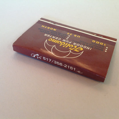 Vintage Souvenir Matchbook The Anchorage Fine Dining Cocktails Holidome Alpena MI
